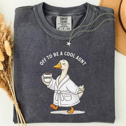 Fun Aunt Shirt, Silly Goose T-Shirt, Funny Auntie Gift