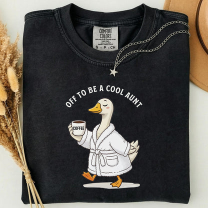 Fun Aunt Shirt, Silly Goose T-Shirt, Funny Auntie Gift